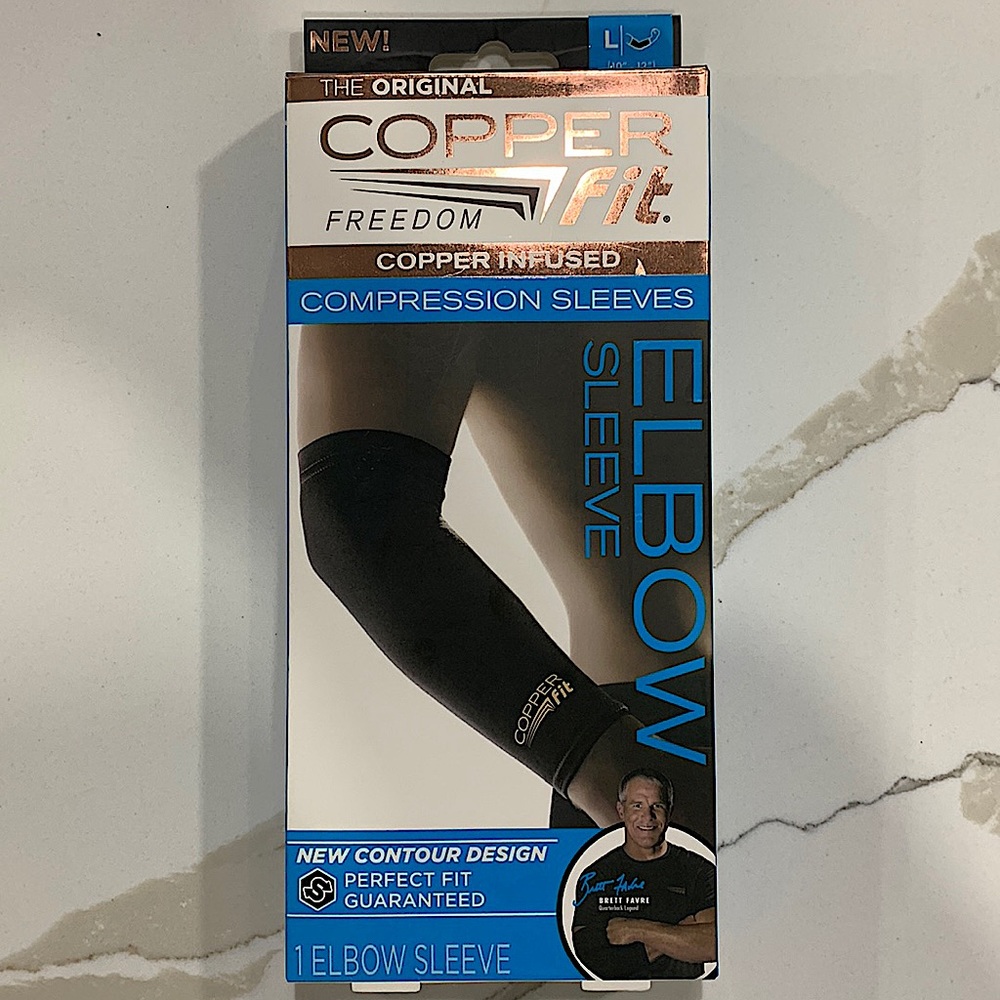 Cooper Freedom Fit Elbow Compression Sleeve